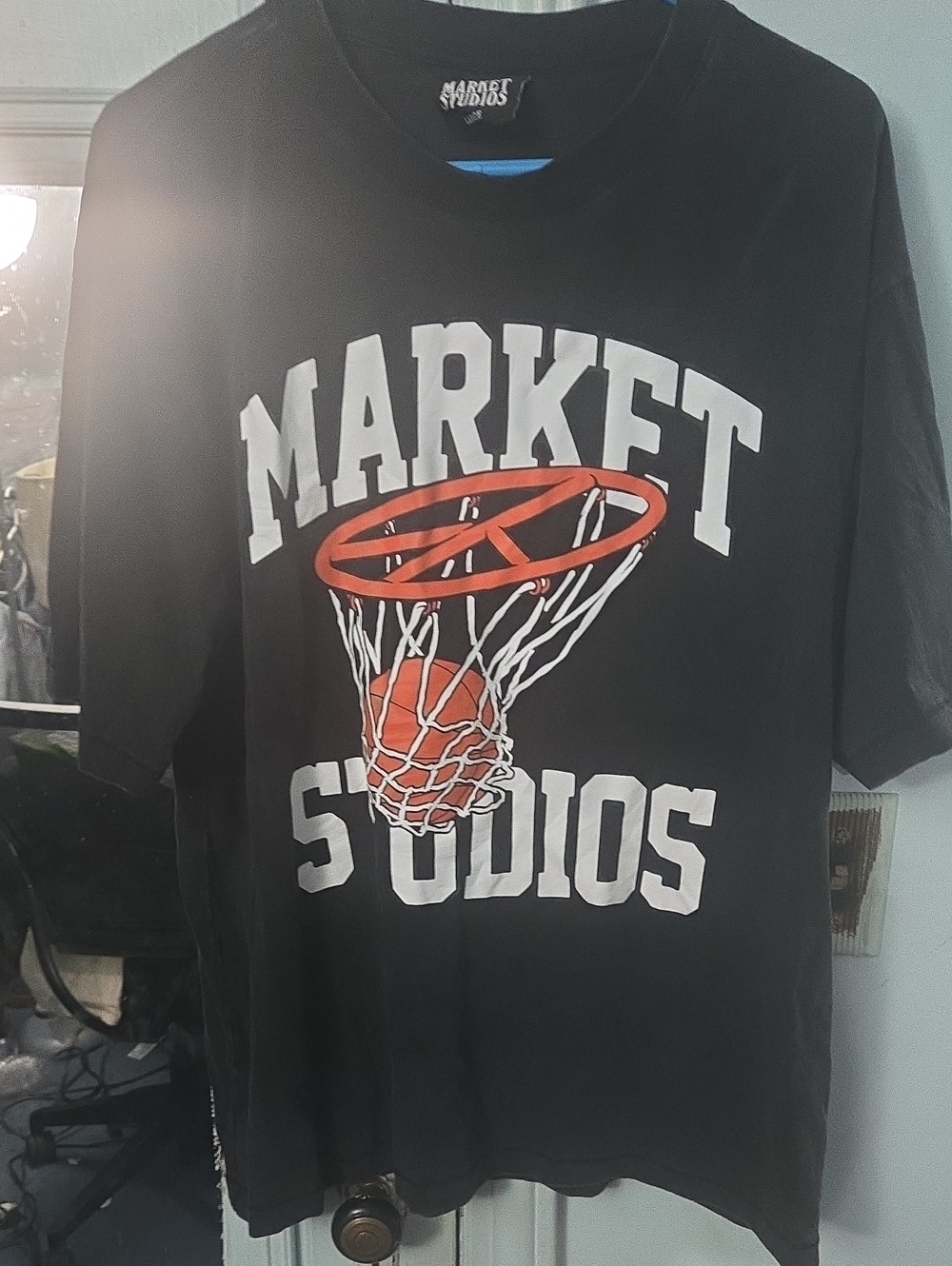 Black Men's Basketball Graphic Tee